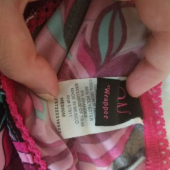 Pink Pattern Skirt - Picture 2 of 2